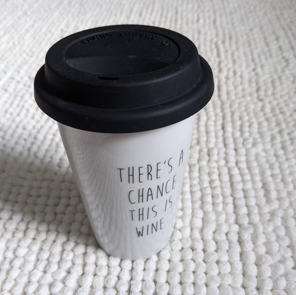 Funny Ceramic Wine Themed Coffee Cup